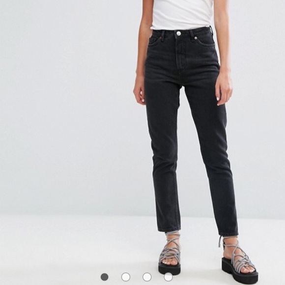 monki kimomo high waist mom jeans